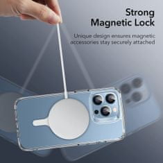 ESR Halolock Ring 2x magnetni obroč za MagSafe, biely