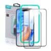 Screen Protector 2x zaščitno steklo za iPhone 15, črna