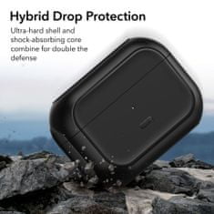 ESR Orbit Halolock MagSafe ovitek za Apple Airpods Pro 1 / 2, črna