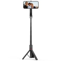 Tech-protect L04S brezžična MagSafe selfie palica, črna