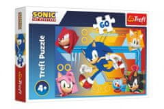 Sonic Sestavljanka v akciji/ The Hedgehog 33x22cm 60 kosov