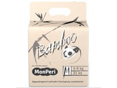MonPeri Bambusove plenice za enkratno uporabo M (5-8 kg) 21 kosov