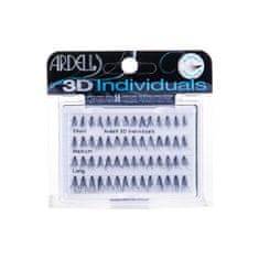 Ardell 3D Individuals Combo Pack Set umetne trepalnice 14 kos Short Black + umetne trepalnice 14 kos Medium Black + umetne trepalnice 28 kos Long Black