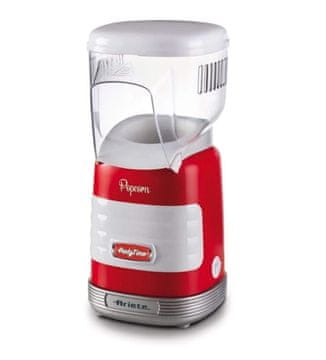 Ariete Party Time 2956 aparat za izdelovanje pokovke, rdeč