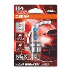 Osram H4 NB Laser Gen2 žarnica, 12V, 60/55W, P43T (64193NL-01B)