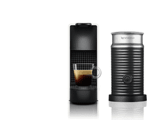 NESPRESSO Essenza Mini kavni aparat + Aeroccino, bel