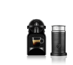 NESPRESSO Inissia kavni aparat + Aeroccino, črn