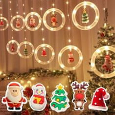 Sweetbuy Božični LED obroči