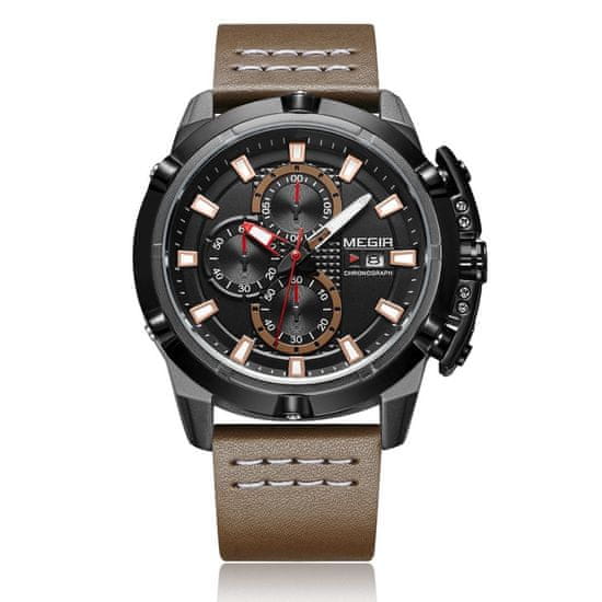 Megir Moška ročna ura Essential Brown