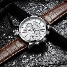 CRRJU Moška ročna ura Elegance White