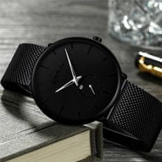 CRRJU Ročna ura Minimalistic Silver