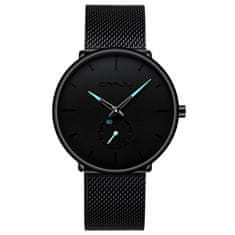 CRRJU Ročna ura Minimalistic Blue