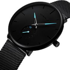 CRRJU Ročna ura Minimalistic Blue