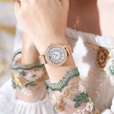 CRRJU Ženska ročna ura Diamond Rose White