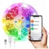 Tuya Pametni USB RGB LED trak 5V Wi-Fi Tuya