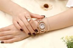 CRRJU Ženska ročna ura Oval Rose Gold