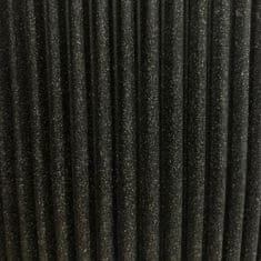 Vidaxl Vaza elegant Groove 46x58 črna
