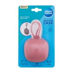 Canpol babies Silicone Soother Case Pink silikonska škatlica za dudo 1 kos