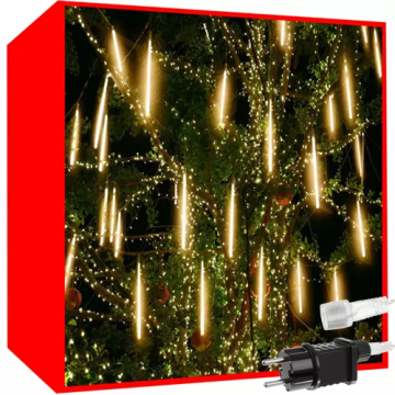 Volino LED dekorativna svetlobna zavesa Meteor 36 led warm