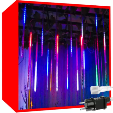 Volino LED dekorativna svetlobna zavesa Meteor 36 led multi