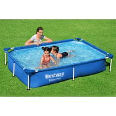 Vidaxl Bazen Steel Pro 221x150x43 cm