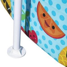 Vidaxl Steel Pro UV Careful Prostostoječi bazen za otroke 244x51 cm