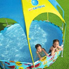 Vidaxl Steel Pro UV Careful Prostostoječi bazen za otroke 244x51 cm