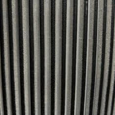 Vidaxl Cvetlično korito Groove 35x34 antracitno