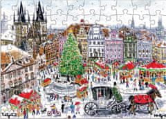 Galison Puzzle adventni koledar: 12 dni božiča 12x80 kosov