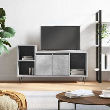 Vidaxl vidaXL TV omarica betonsko siva 100x35x55 cm