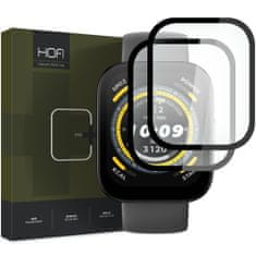 Hofi Hybrid 2x zaščitno steklo za Amazfit Bip 5, črna