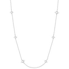 Preciosa Jeklena ogrlica z zvezdicami Gemini 7337 00