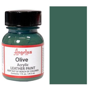 Rayher.	 Angelus barva za usnje, Olivno zelena, 29.5ml