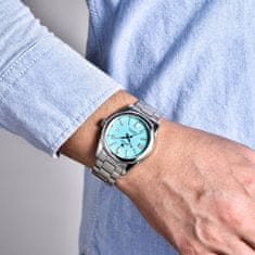 Benyar Moška ročna ura Automatic Perpetual Turquoise Blue