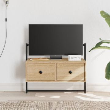Vidaxl vidaXL Stenska TV omarica sonoma hrast 60,5x30x51 cm