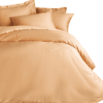 Issimo Posteljnina iz bombažnega satena SIMPLY PEACH 140x200/70x90