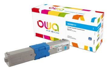 Armor OWA toner, združljiv z OKI 46508711, 3000st, modra/zelena