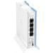 Mikrotik RouterBOARD RB941-2nD-TC, hAP-Lite, 650Mhz CPU, 32MB RAM, 4xLAN, 2.4Ghz 802b/g/n, ROS L4, ohišje, PSU