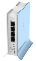 Mikrotik RouterBOARD RB941-2nD-TC, hAP-Lite, 650Mhz CPU, 32MB RAM, 4xLAN, 2.4Ghz 802b/g/n, ROS L4, ohišje, PSU
