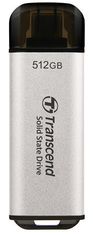 Transcend ESD300S 512 GB, zunanji SSD, USB 10 Gb/s, tip C