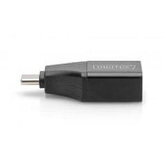 Digitus Adapter USB-Type-C, USB-C na HDMI Type-A, 4K@30HZ 4K@30Hz, aluminij - ohišje, črna