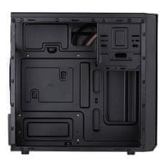 Akyga PC ohišje Micro ATX 2x USB3.0, 2x 2,5" + 3x 3,5", črno