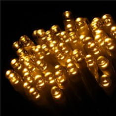 Springos novoletne lučke na baterije 120 LED 3000K 8 funkcij 9m