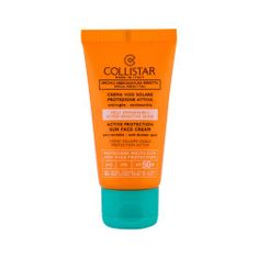 Collistar Special Perfect Tan Active Protection Sun Face SPF50+ sredstvo za zaščito pred soncem in pred gubami 50 ml za ženske