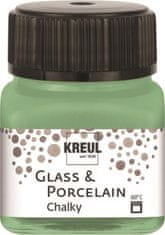 Rayher.	 Barva za porcelan in steklo, Chalky 20 ml Rosemary Green