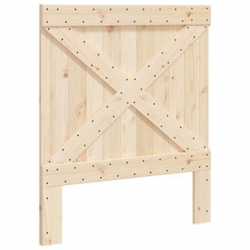 Vidaxl Vzglavje 90x104 cm trdna borovina