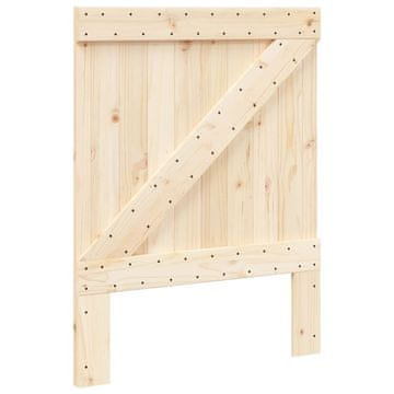 Vidaxl Vzglavje 80x104 cm trdna borovina