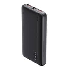 Havit PB90 Power Bank 10000mAh 2x USB / USB-C, črna