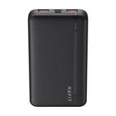 Havit PB90 Power Bank 10000mAh 2x USB / USB-C, črna