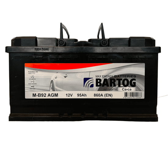 Bxtreme M-B95 akumulator, AGM, 95 Ah, D+, 860 A(EN), 353 x 175 x 190 mm